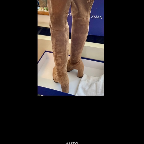 Stuart weitzman over the knee boots Brand new in box highland camel size 7 - Picture 4 of 8
